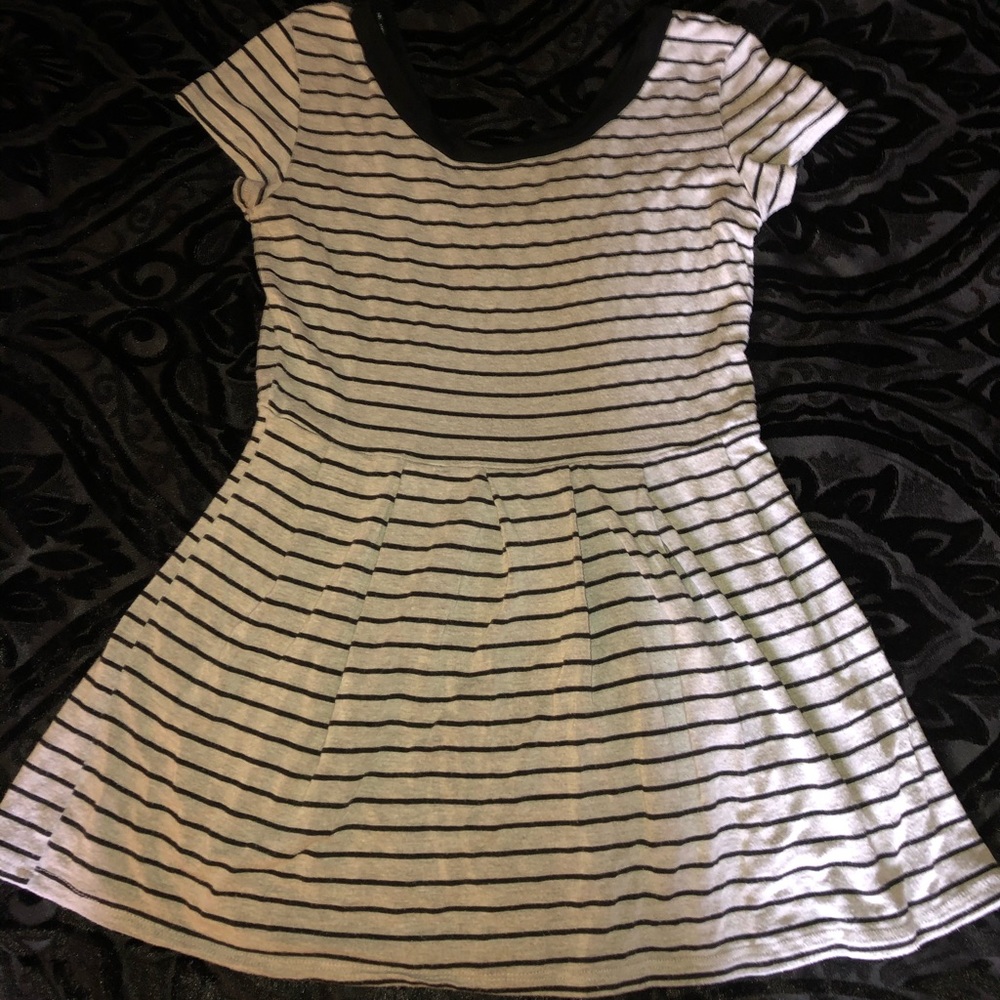 Black and grey striped shirt